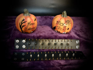 SPIKED WRIST CUFFS