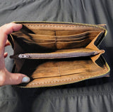 LONG WALLET W/FULL ZIPPER