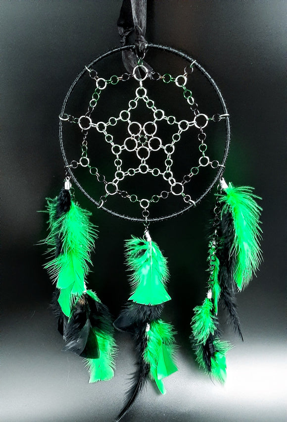 TURTLE ENVY GREEN DREAM CATCHER
