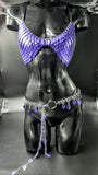 PURPLE SCALEMAIL SET