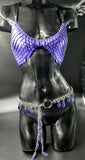 PURPLE SCALEMAIL SET