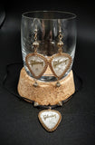 WHITE TORTOISE SHELL IN GOLD (set)