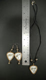 WHITE TORTOISE SHELL IN GOLD (set)