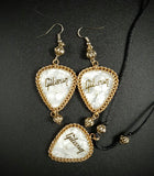 WHITE TORTOISE SHELL IN GOLD (set)