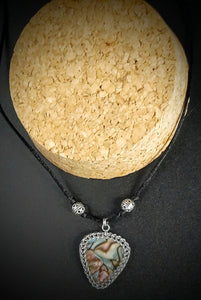 ABALONE SHELL IN SILVER