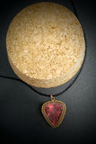 RED TORTOISE SHELL IN GOLD