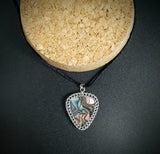 ABALONE SHELL IN SILVER