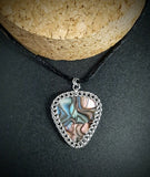 ABALONE SHELL IN SILVER