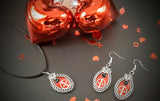 ‘SUPERHERO’ NECKLACE AND EARRING SETS