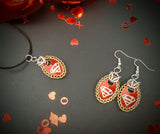 ‘SUPERHERO’ NECKLACE AND EARRING SETS