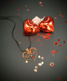 COPPER HEART PENDANT