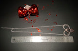 PRETTY PINK HEART NECKLACE