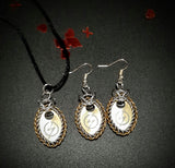 ‘SUPERHERO’ NECKLACE AND EARRING SETS