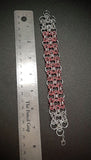 PINK BYZANTINE BRACELET