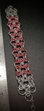 PINK BYZANTINE BRACELET